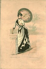 Gravure ancienne 1883 l'art et