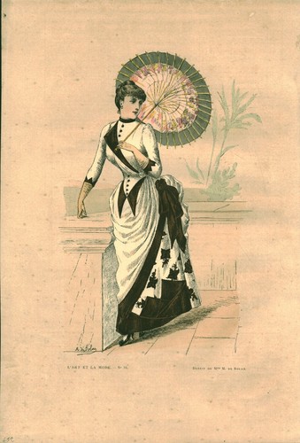 Gravure ancienne 1883 art - ancienne, et