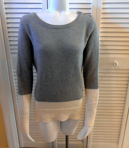 Gap gray and - beige, wool