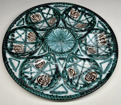 Rare assiette huîtres - rare, r.p