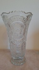 Vase vintage en cristal de