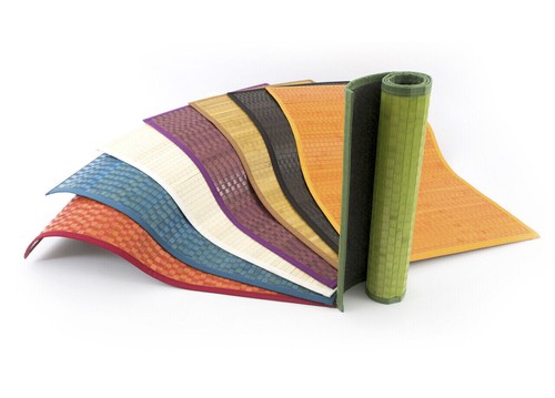 Tapis bambou antidérapant - tapis,