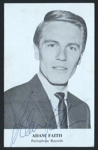 Carte postale signée adam - postale,