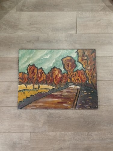 Tableau toile paysage - tableau,