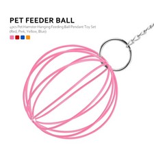  4PCS Hamster Pet Hamster Suspension Pendentifs Pendentifs Jouets Set (Couleur