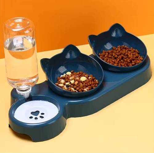 Gamelle pour chat - chat, ,ensemble