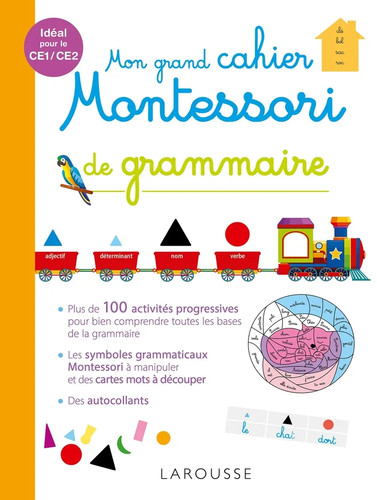 Mon grand cahier montessori - mon,