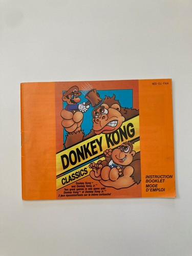 Notice donkey kong classics - donkey,