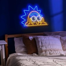 Enseigne Néon LED - Rick & Morty - Décoration Murale Animée