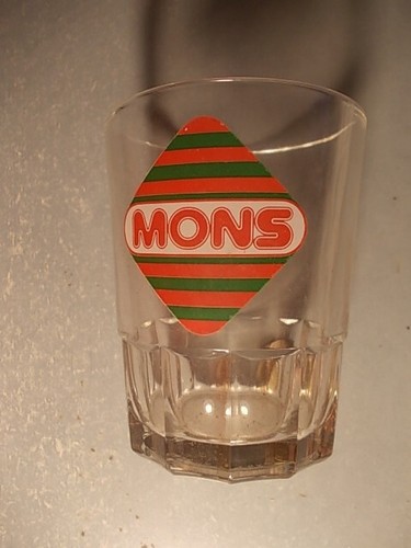 Superbe verre bière mons - verre,