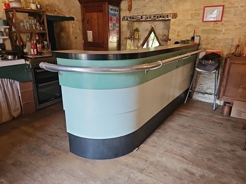 Comptoir bar ancien - comptoir,