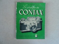 photo appareil CONTAX livret utilisation édition Paul Montel 1958
