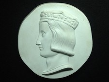 MEDAILLON BISC. PORCELAINE JM