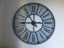 pendule murale style industriel