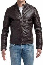 Blouson homme en peau d'agneau