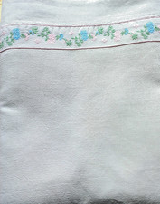 Drap ancien toile de lin