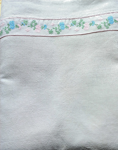 Drap ancien toile lin - ancien,