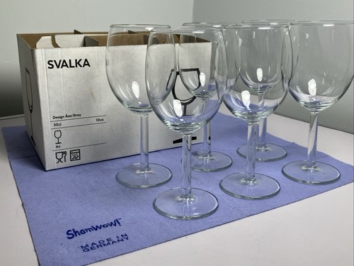 Ikea svalka wine glass - wine, clear