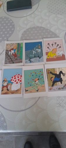 Cartes postale tintin - cartes,