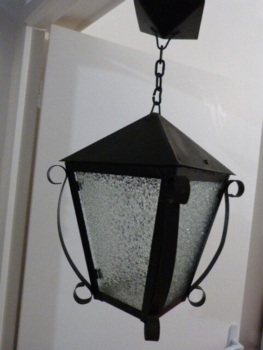 Lanterne metal verre - metal,