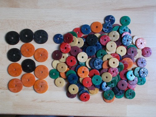 Lot 176 jetons pour jeu - jetons,