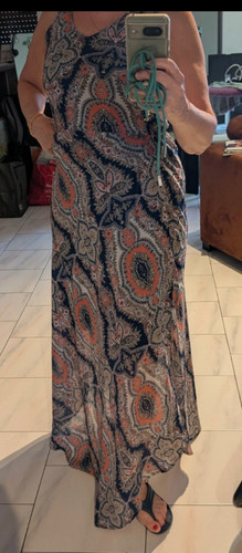 Robe été longue fluide - longue,