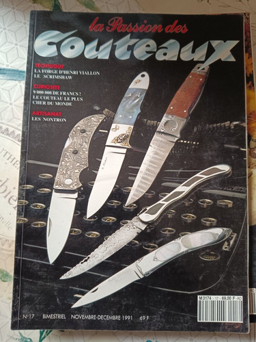 Revue passion des couteaux - revue, la