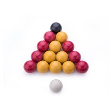 De Faugères Set de 16 Billes