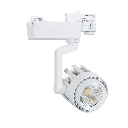 Spot led sur rail triphasé - led,