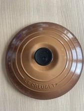 Ancien Couvercle Marron en