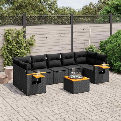 Salon jardin avec coussins - avec,