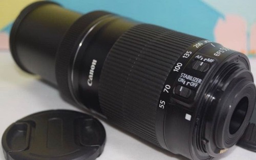 Objectif canon 55 250mm - objectif,