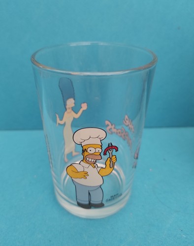 Verre moutarde the - moutarde, simpsons