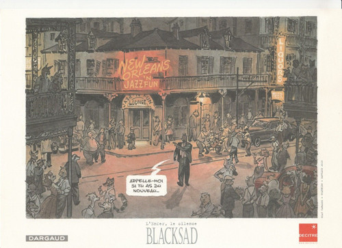 Guarnido blacksad exlibris - guarnido,