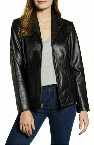 Blouson cuir véritable - en,