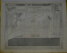 CARTE ANCIENNE BRETAGNE ERQUY