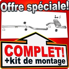 Échappement pour AUDI A3 Sportback 1.9 TDI 5-portes 2004-2008 Silencieux