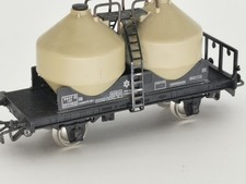 JOUEF HO WAGON SNCF A DEUX CUVES CIMENT  +++