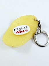 PORTE-CLES - Miniature CHIPS - FRANCE CHIPS - Années 60 Plastique, VINTAGE -