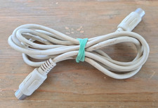Cable Serie DIN 6  blanc Commodore 64 C64 128 disquette Imprimante 1541 1571
