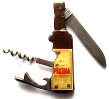 Rare  - tire bouchons- couteau