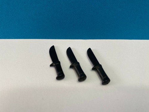 Playmobil couteaux noirs - couteaux,