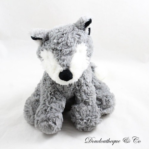 Peluche loup louise mansen - peluche,