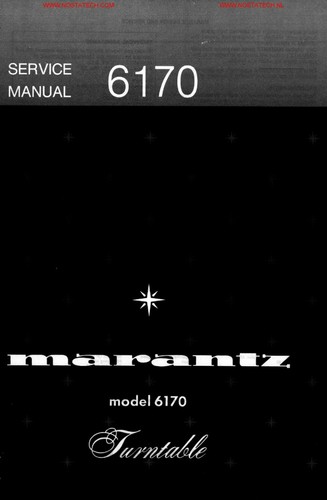 Service manual for marantz - manual,