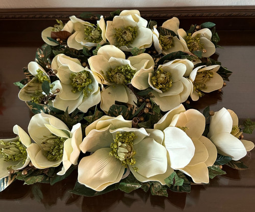 Set partylite floral swag - set,