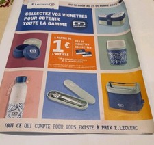 126  VIGNETTES LECLERC 2025 GAMME MONBETTO - NEUVES