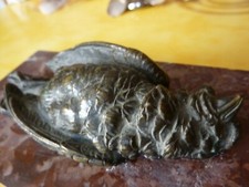 Superbe oiseau bronze aux - bronze,