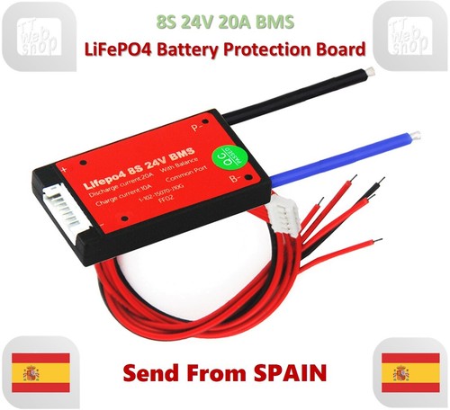 24v 20a lifepo4 - 8s,