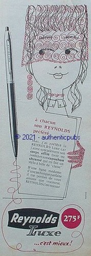 Publicite reynolds luxe - publicite,