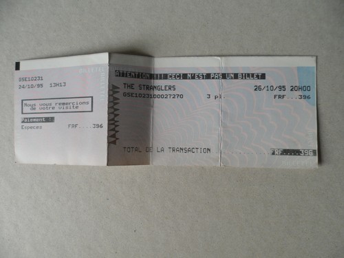 Ticket billet concert the - concert, :